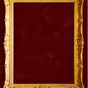 Luxury Burgundy and Gold Royal Couples Shower Invitation