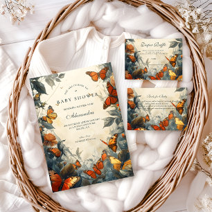 Butterfly Garden Diapper Raffle Enclosure Card