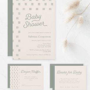 Baby Brunch   Minimalist Boho  Invitation