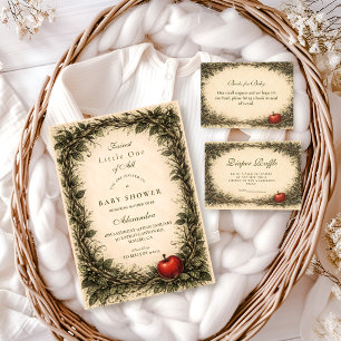 Woodland Apple Forest Baby Shower Napkin