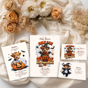 Holy Cow Little Boo Halloween Baby Shower Napkin