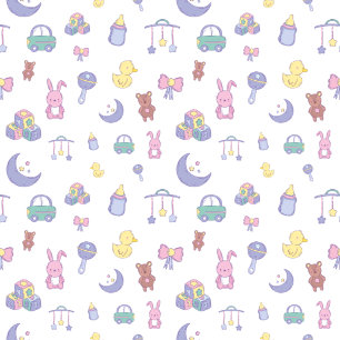 Gender Neutral Pastel Baby Shower Invitation