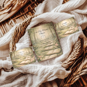 Floral A New Chapter Bridal Shower Invitation