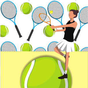 Tennis Birthday Tennis ball  love save the date Invitation