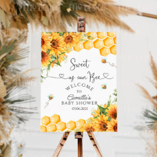 Sweet As Can Bee Baby Shower Invitation