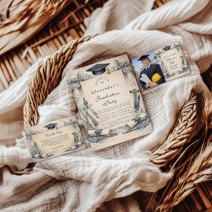 Architect Student Graduation Design RSVP Card