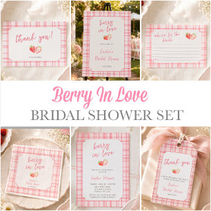 Berry In Love Starwberry Advice For The Bride Card