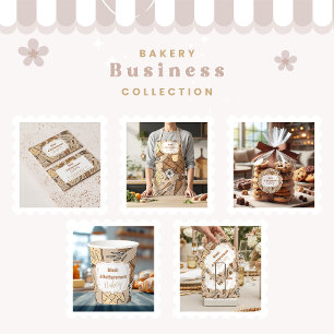 Pastel Bakery Branding Discount Card