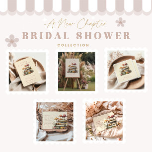 A New Chapter Woodland Mushroom Books Thank You Card