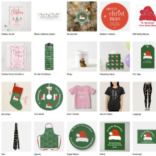 Ho ho ho Santa Merry Christmas Classic Round Sticker