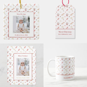 Red Holly Berry Return Address Label