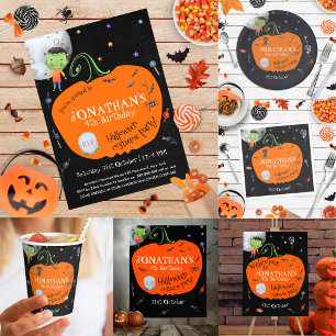 Halloween Kids Costume Party Budget Invitation