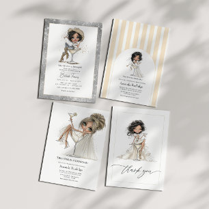 This Wife is a Showgirl Bachelorette Party Invitation