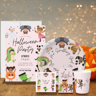 Kids’ Halloween Costume Party Invitation