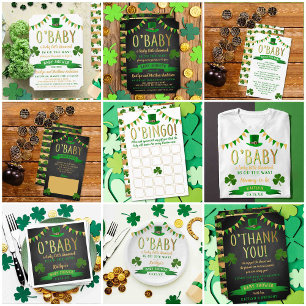 O'Baby St. Patrick's Day Baby Shower Real