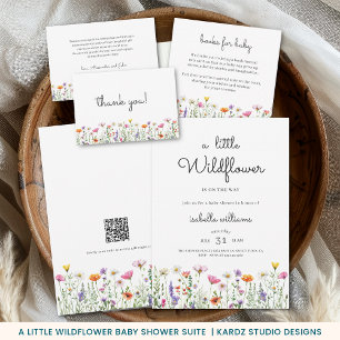 Wildflower Books for Baby Card