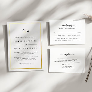 Ampersand Monogram Wedding