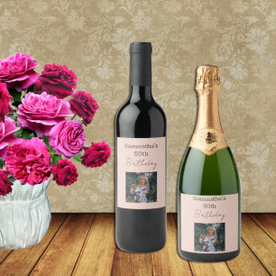 Aged To Perfection Wine 50th Birthday Invitation