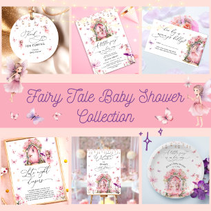 Floral Fairy Princess Garden How Big Mummy's Belly Enclosure Card