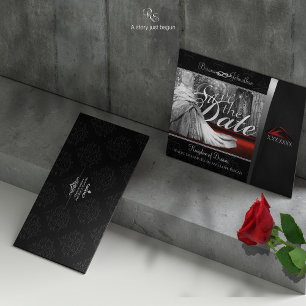 Black Tie R.S.V.P. RSVP Card