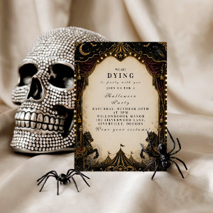 Luxurious Carnival Halloween Party Invitation
