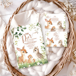 Forest Woodland Oh Deer  Napkin