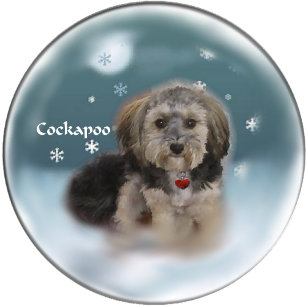 Cockapoo Christmas Gifts Holiday Card