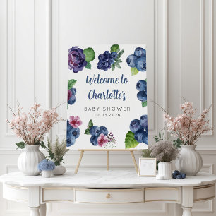 Personalised Berry Sweet Baby Shower Thank You Card