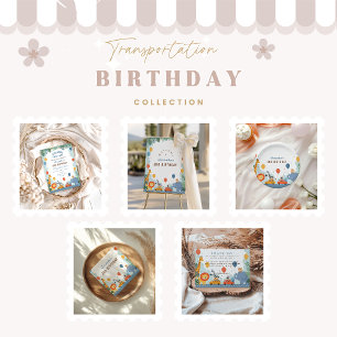 Safari Race Car 2nd Birthday Napkin