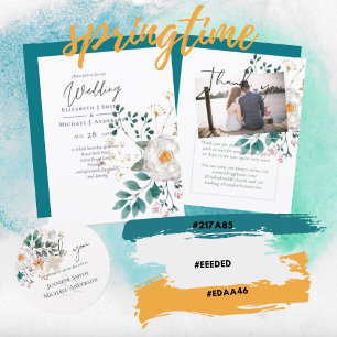 BUDGET Spring Wildflowers Barn Garden Wedding