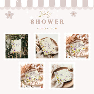 Wildflower Garden Books for Baby  Enclosure Card