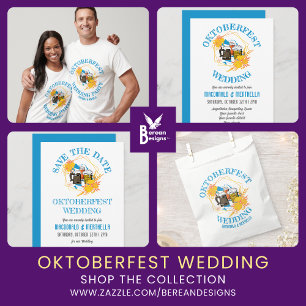 OKTOBERFEST Wedding Save The Date