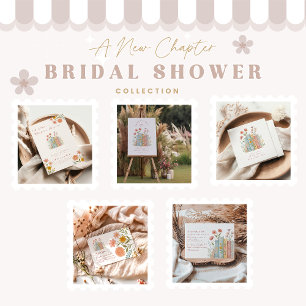 A New Chapter Pastel Book Garden Thank You Card