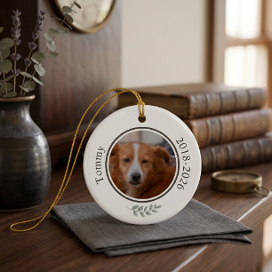 Quiet Luxury Pet Memorial Name & Date Keepsake Plaque