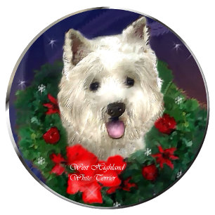 West Highland White Terrier Christmas Gifts Holiday Card
