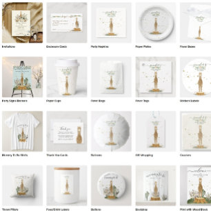 Rustic wild animals alpaca llama Thank You Enclosure Card