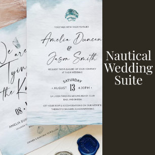 Nautical Wedding Invitation