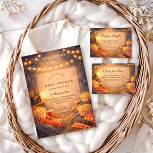 Lights Camera Baby Shower Invitation