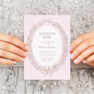  French Patisserie Boulangerie Pink Stripe Favour Box