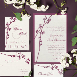 Christian Wedding Invitation Change card color