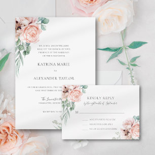 Katrina Invitación Boda Catolica Spanish Wedding Invitation