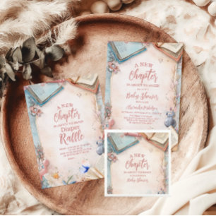 Boho Storybook Baby Shower Napkin