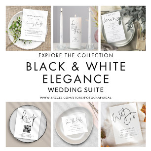 MINI   Simple Script Wedding Evening Party Invite