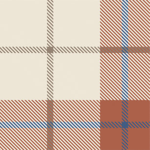 Autumnal Plaid Paper Plate
