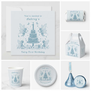 Magical Milestone: A Fairy’s First Birthday Invitation