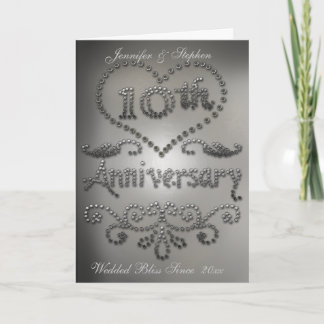  10th  Wedding  Anniversary  Cards Invitations  Zazzle co uk 