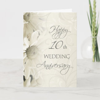  10th  Wedding  Anniversary  Cards Invitations  Zazzle co uk 