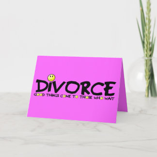 Funny Divorce Cards & Invitations | Zazzle.co.uk