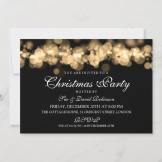 Formal Christmas Party Invitations & Announcements | Zazzle.co.uk