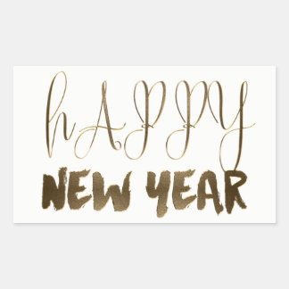 Happy New Year Stickers | Zazzle.co.uk